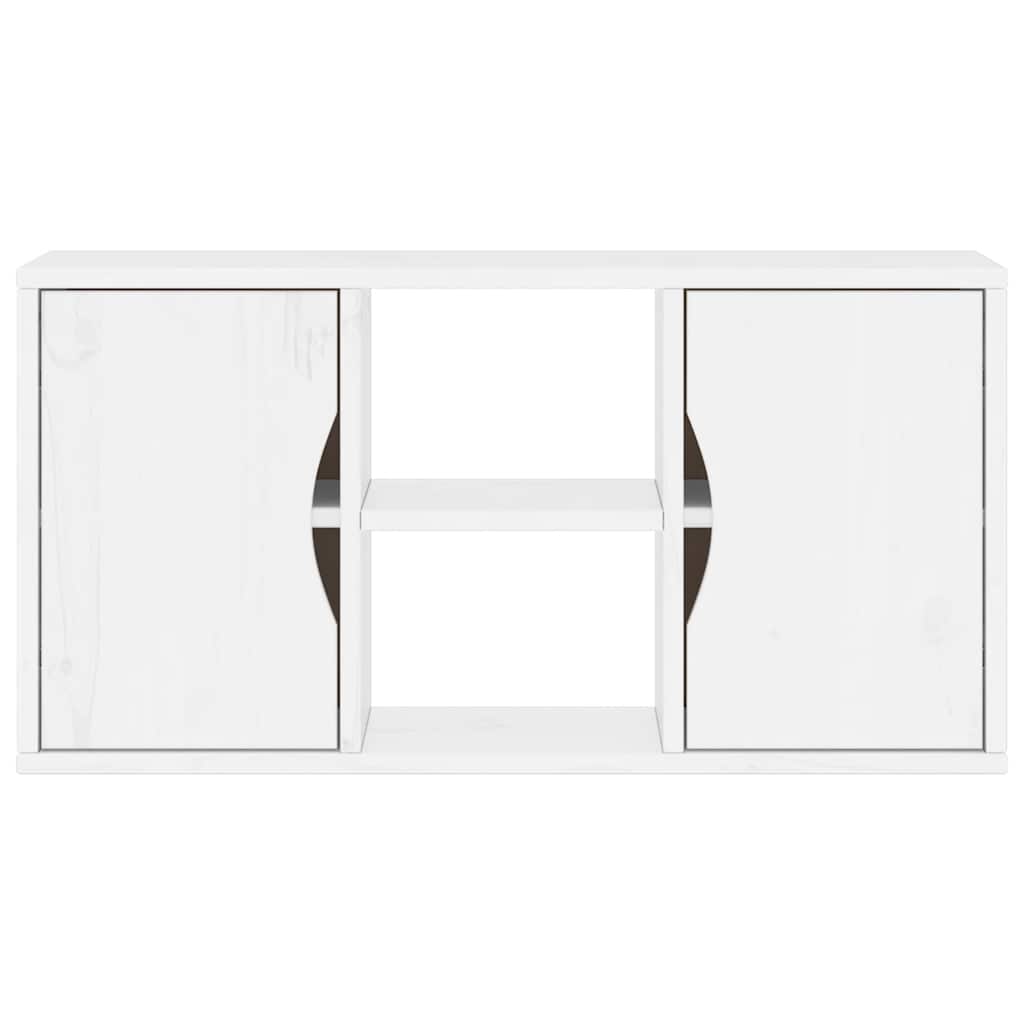 Tv-Skap Odda Hvit 79X24X40 Cm Heltre Furu