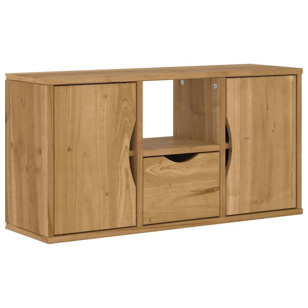 Tv-Skap Med Skuff Odda 79X24X40 Cm Heltre Furu