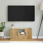 Tv-Skap Med Skuff Odda 79X24X40 Cm Heltre Furu