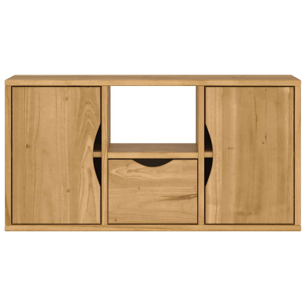 Tv-Skap Med Skuff Odda 79X24X40 Cm Heltre Furu