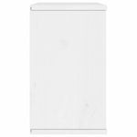 Tv-Skap Med Skuff Odda Hvit 79X24X40 Cm Heltre Furu