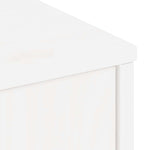 Tv-Skap Med Skuff Odda Hvit 79X24X40 Cm Heltre Furu