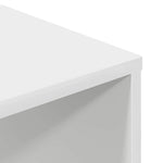 Bokhylle Hvit 34X31X112 Cm Konstruert Tre