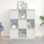 Bokhylle Hvit 89X24X101,5 Cm Konstruert Tre