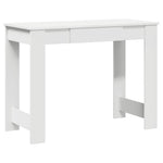 Skrivebord Hvit 100X45X75 Cm Konstruert Tre
