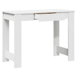 Skrivebord Hvit 100X45X75 Cm Konstruert Tre
