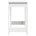 Skrivebord Hvit 100X45X75 Cm Konstruert Tre