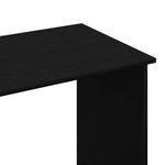 Skrivebord Svart 102X50X75 Cm Konstruert Tre