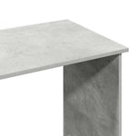 Skrivebord Betonggrå 102X50X75 Cm Konstruert Tre