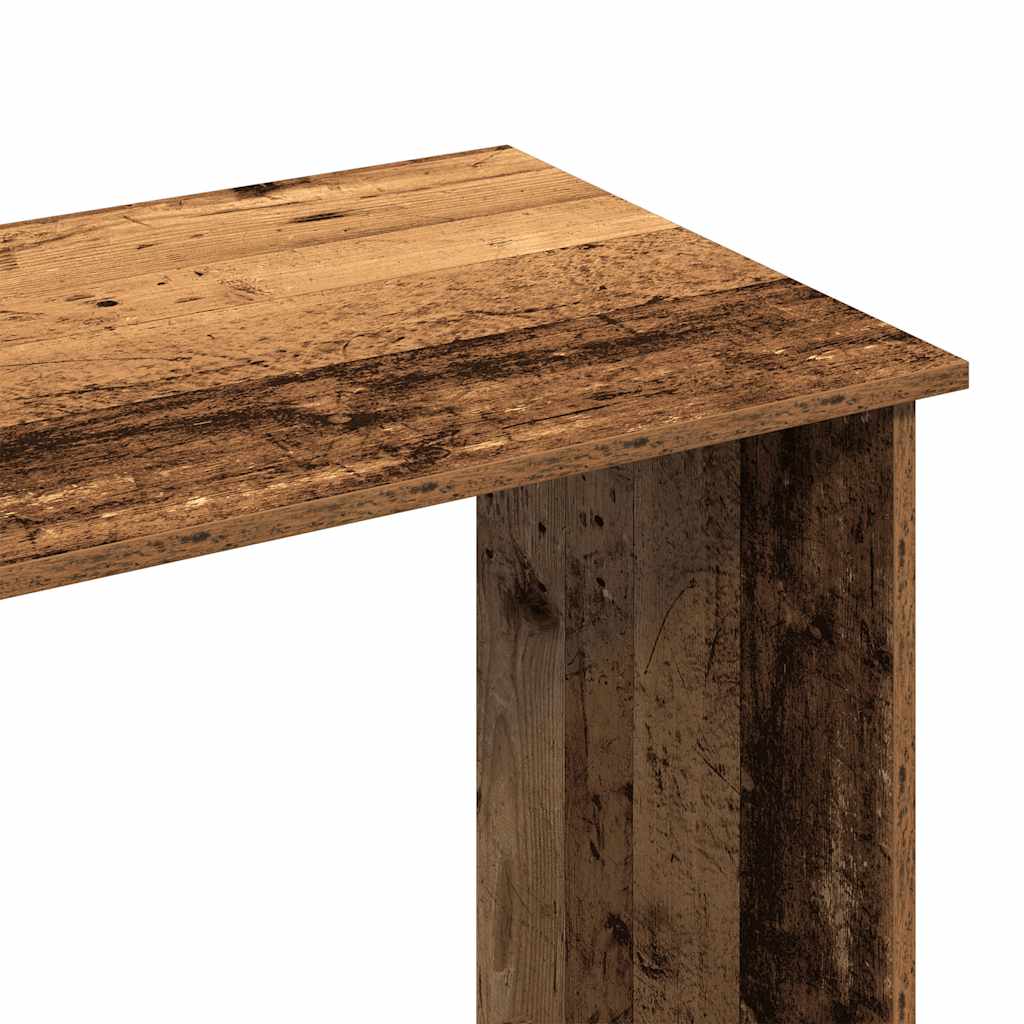 Skrivebord Gammelt Tre 102X50X75 Cm Konstruert Tre