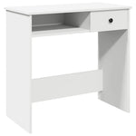 Skrivebord Hvit 80X40X75 Cm Sponplate