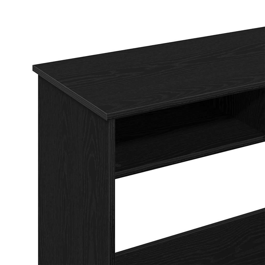 Skrivebord Svart 80X40X75 Cm Sponplate