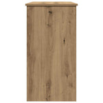 Skrivebord Artisan Eik 80X40X75 Cm Konstruert Tre
