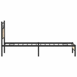 Sengeramme Uten Madrass Sonoma Eik 90X200 Cm Konstruert Tre