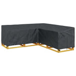 Møbelbeskyttelse Svart 235 X 235 X 85 Cm 210D Oxford Stoff