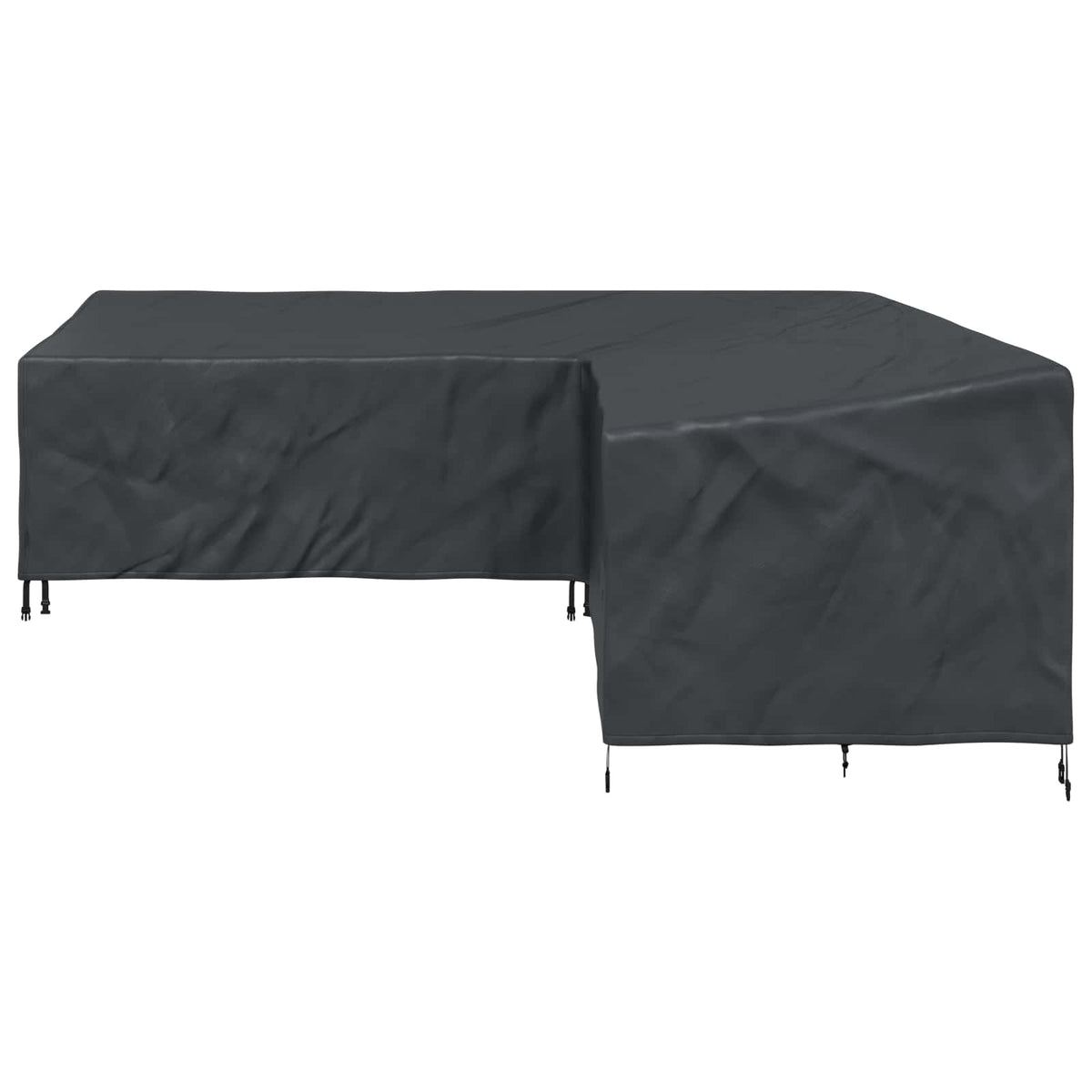 Møbelbeskyttelse Svart 255 X 255 X 80 Cm 210D Oxford Stoff