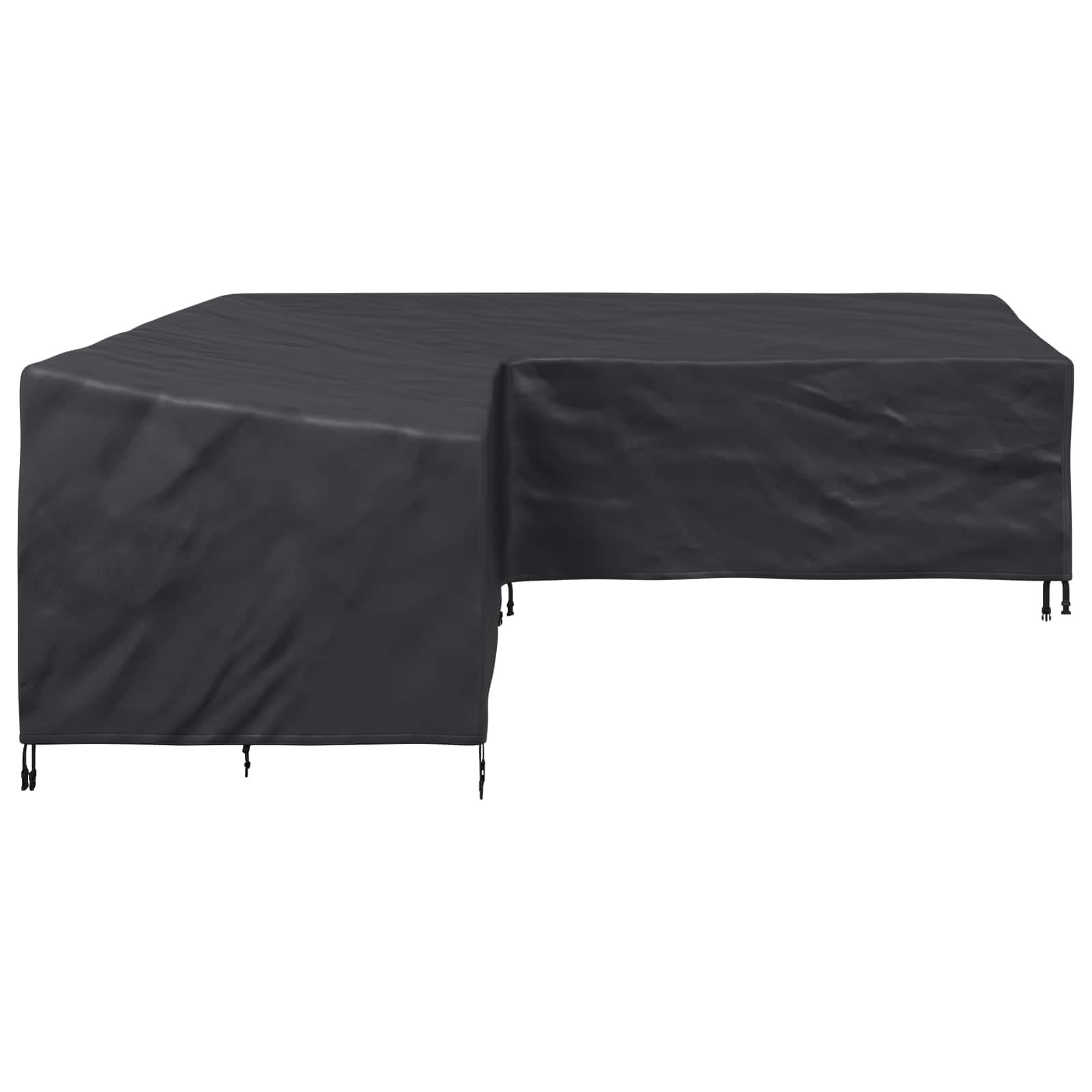 Møbelbeskyttelse Svart 270 X 270 X 80 Cm 420D Oxford Stoff