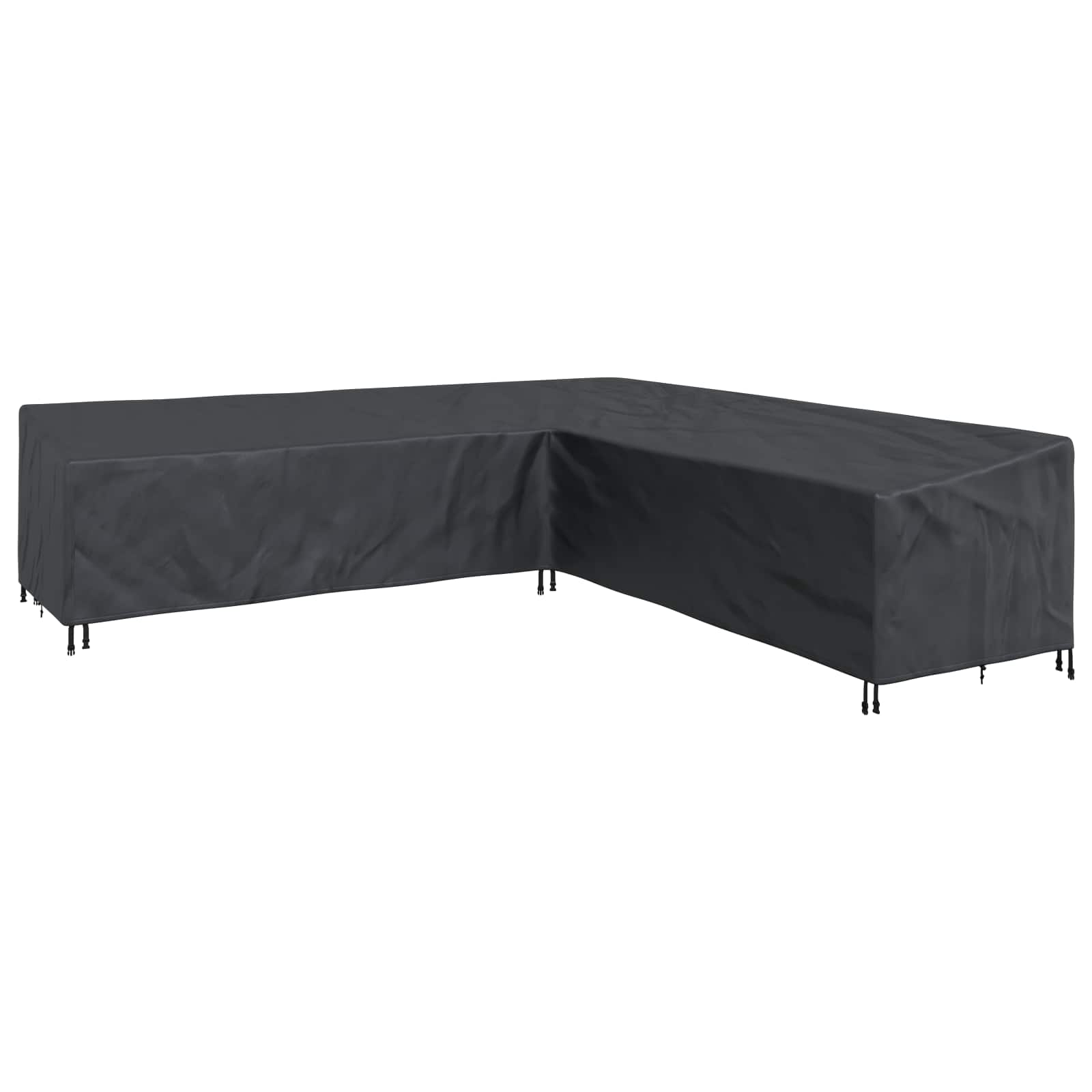 Møbelbeskyttelse Svart 325 X 325 X 80 Cm 210D Oxford Stoff