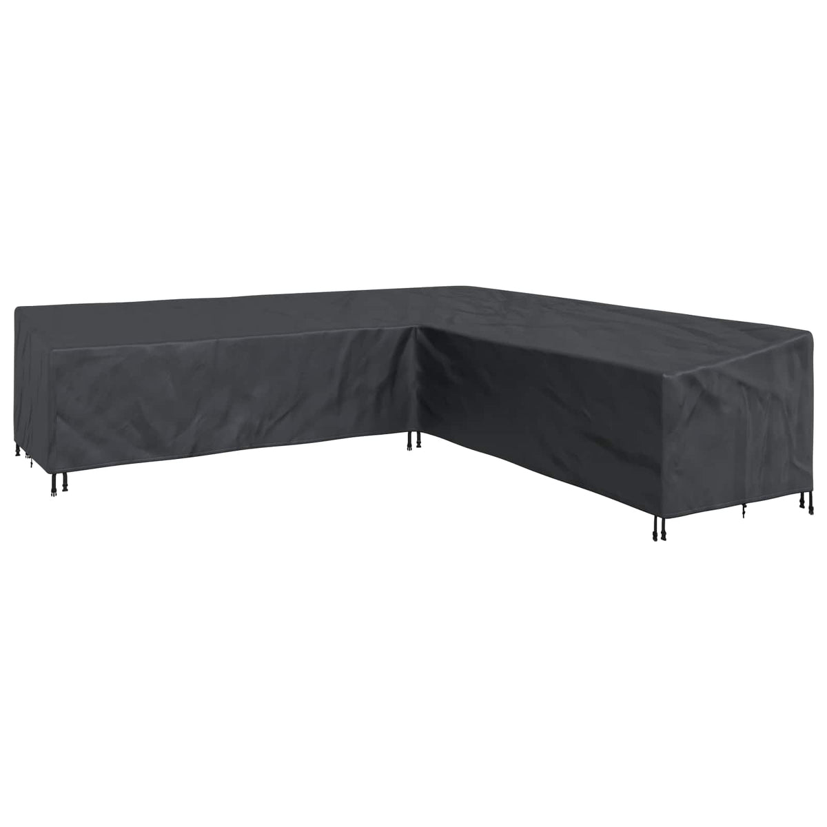 Møbelbeskyttelse Svart 325 X 325 X 80 Cm 600D Oxford Stoff
