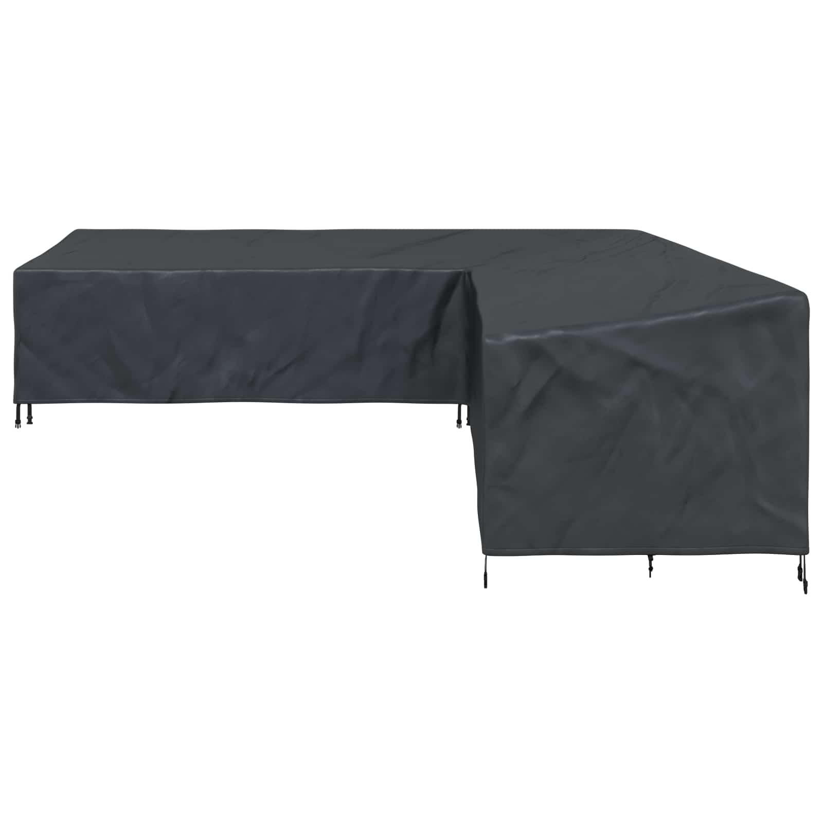 Møbelbeskyttelse Svart 325 X 325 X 80 Cm 600D Oxford Stoff