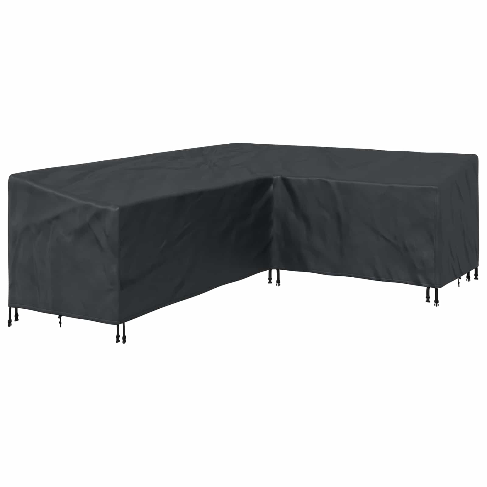 Møbelbeskyttelse Svart 250 X 180 X 80 Cm 210D Oxford Stoff
