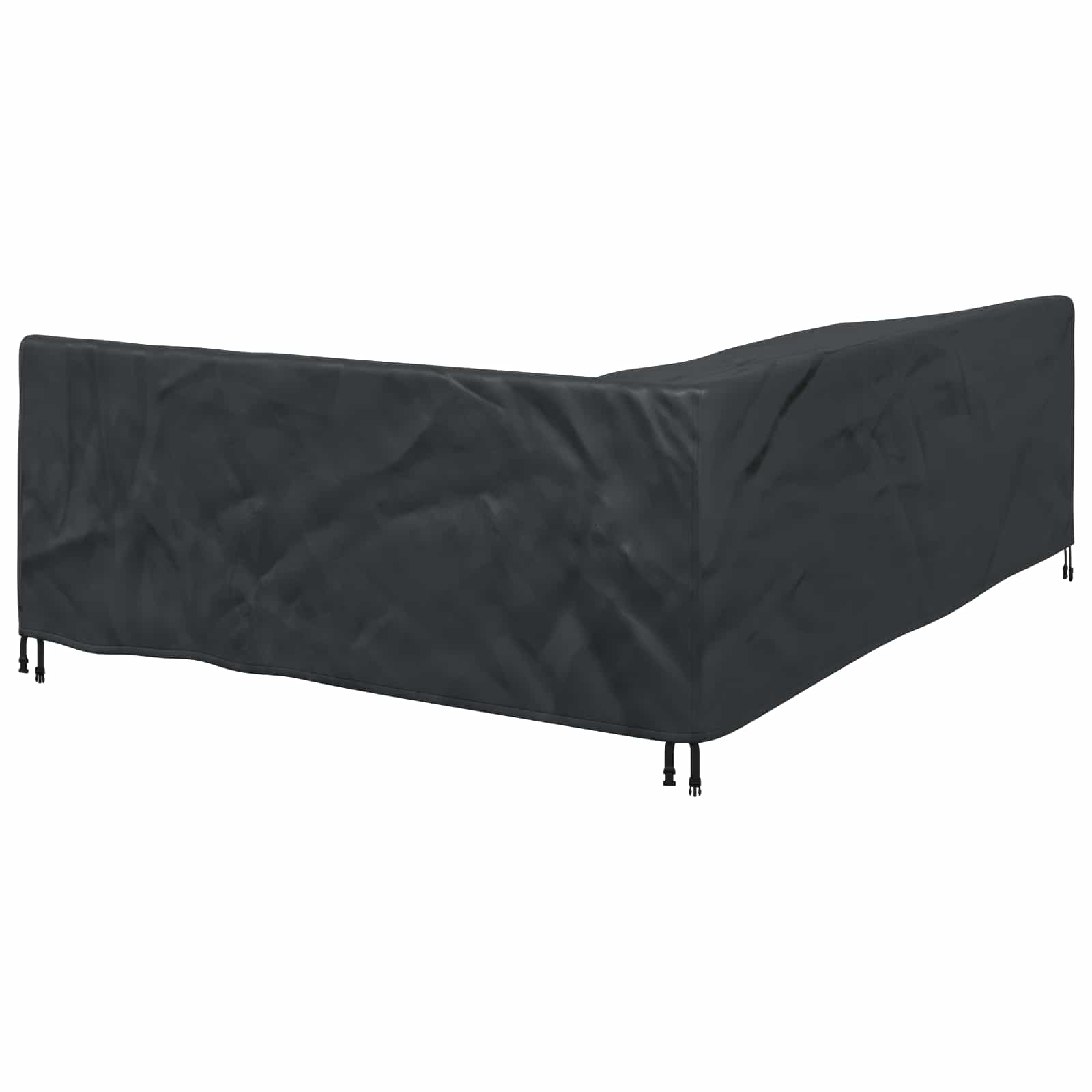 Møbelbeskyttelse Svart 250 X 180 X 80 Cm 210D Oxford Stoff