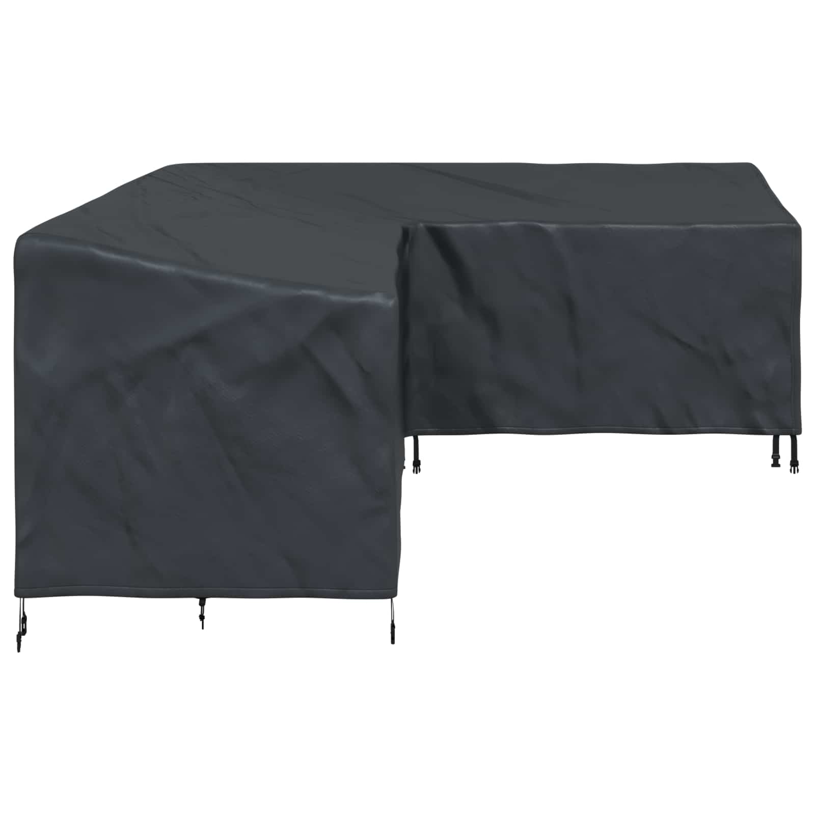 Møbelbeskyttelse Svart 250 X 180 X 80 Cm 210D Oxford Stoff