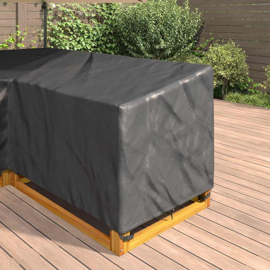 Møbelbeskyttelse Svart 250 X 180 X 80 Cm 420D Oxford Stoff
