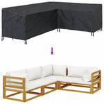 Møbelbeskyttelse Svart 250 X 180 X 80 Cm 420D Oxford Stoff