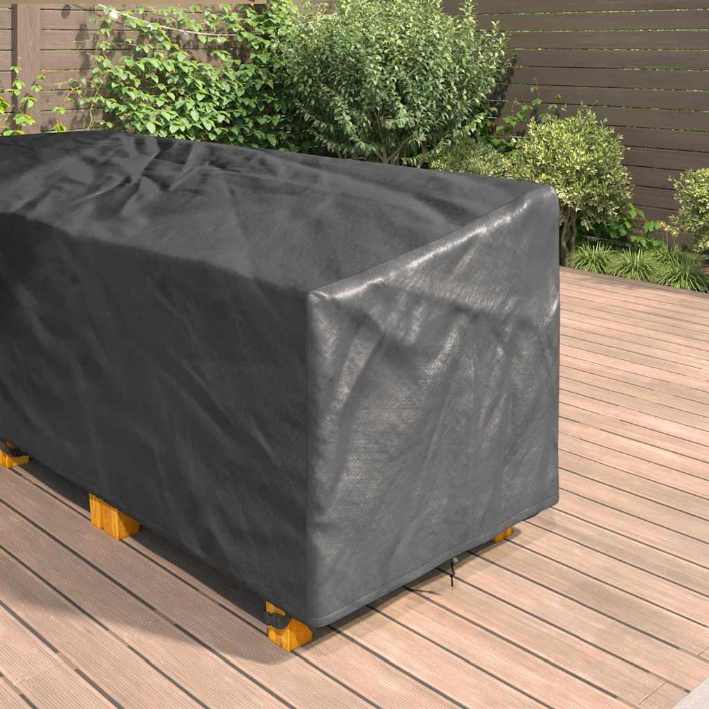 Møbelbeskyttelse Svart 286 X 222 X 80 Cm 210D Oxford Stoff