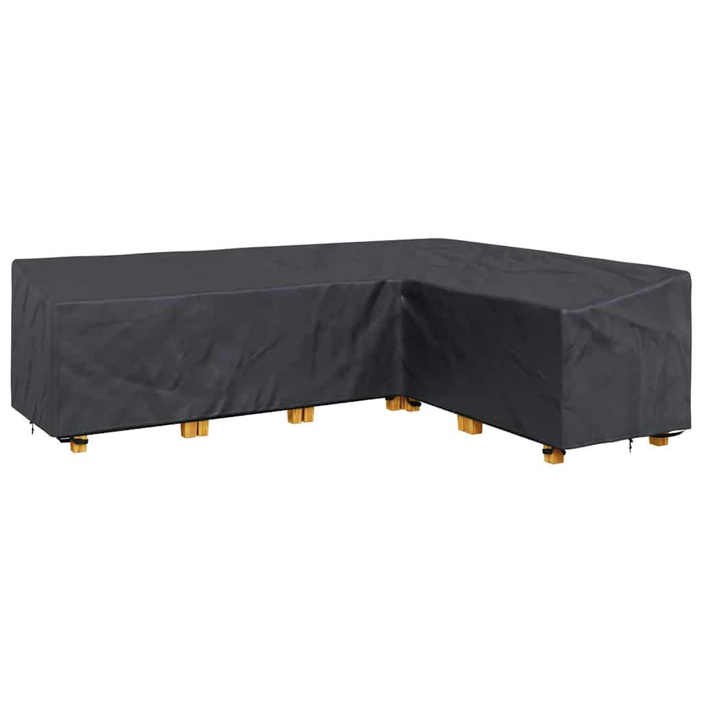 Møbelbeskyttelse Svart 286 X 222 X 80 Cm 210D Oxford Stoff