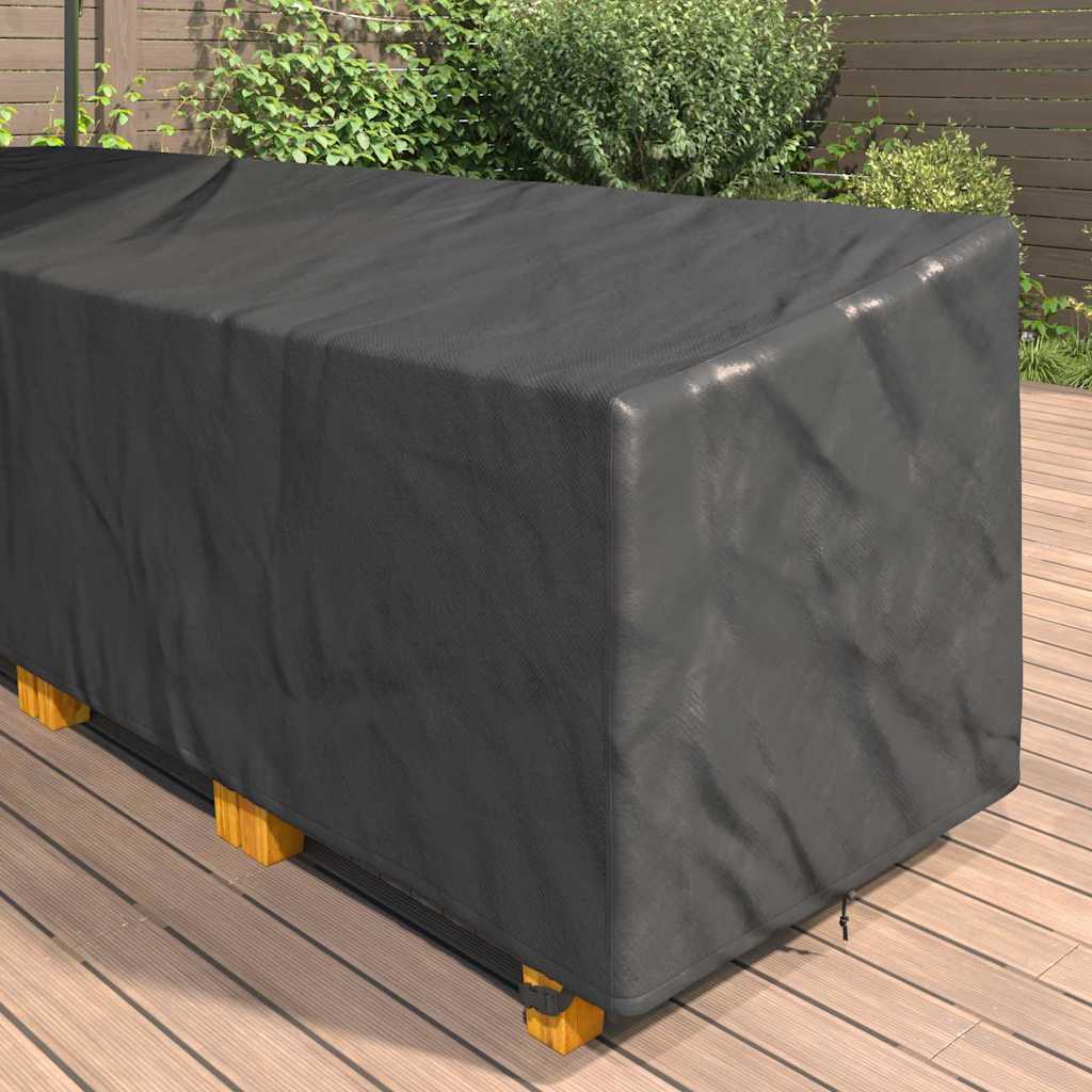 Møbelbeskyttelse Svart 286 X 222 X 80 Cm