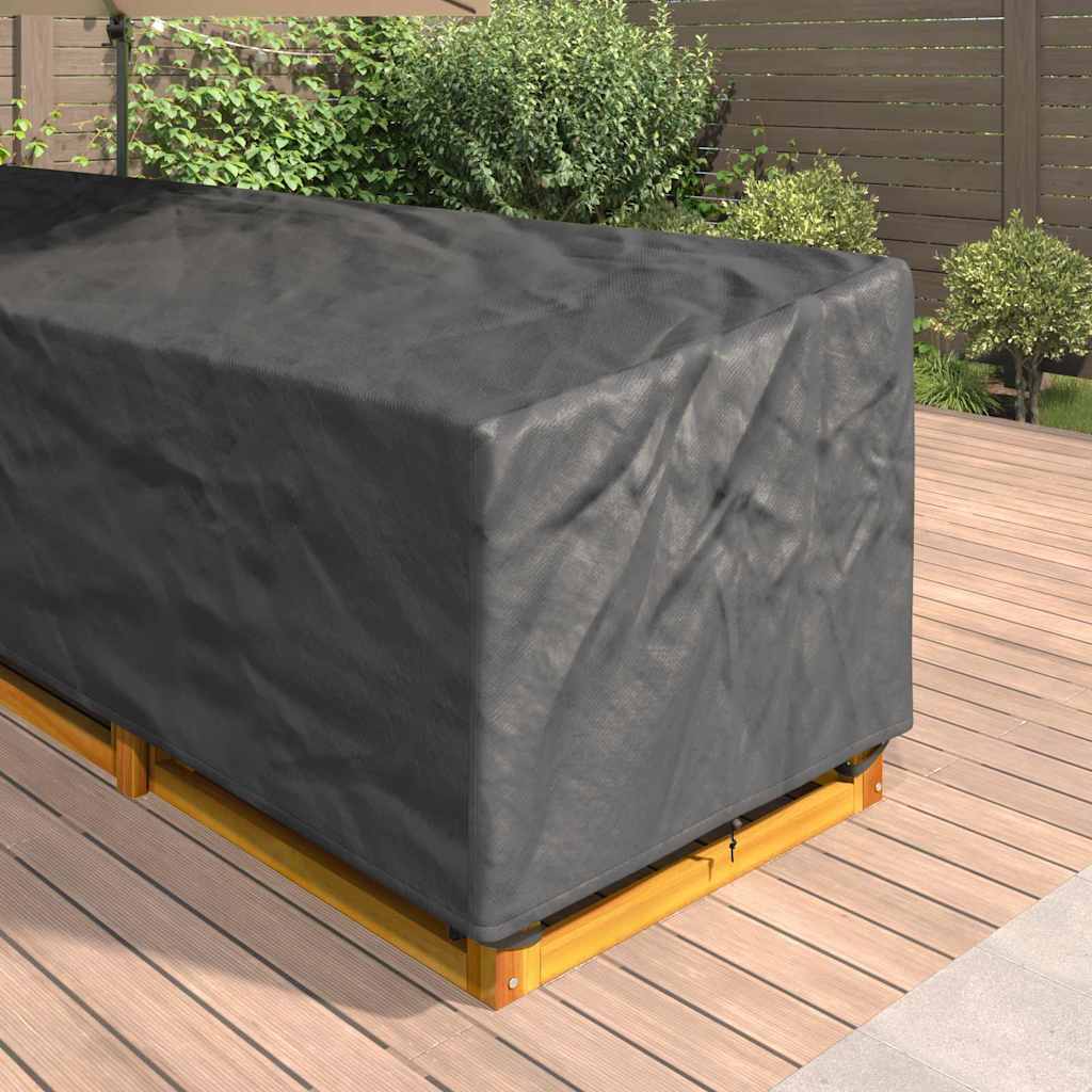 Møbelbeskyttelse Svart 330 X 255 X 80 Cm 420D Oxford Stoff