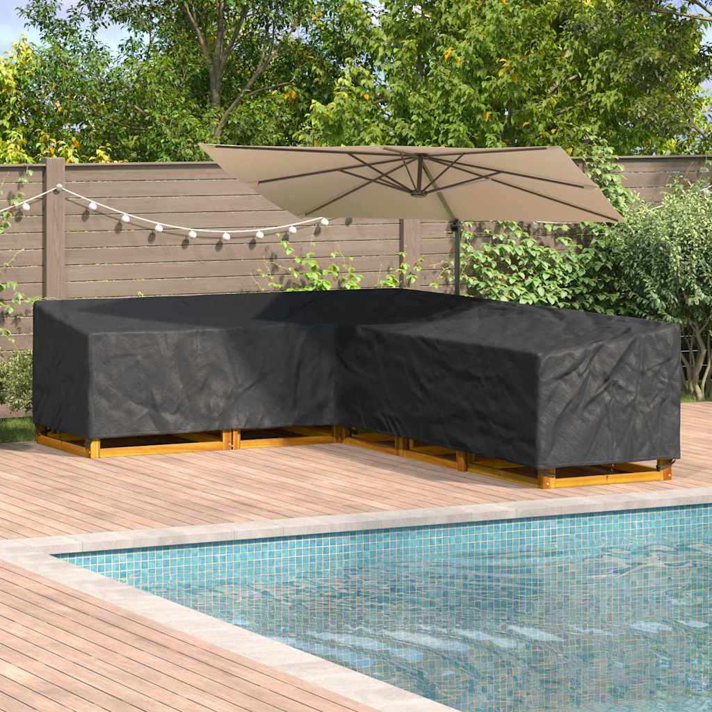 Møbelbeskyttelse Svart 330 X 255 X 80 Cm 420D Oxford Stoff