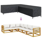 Møbelbeskyttelse Svart 330 X 255 X 80 Cm 420D Oxford Stoff