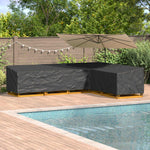 Møbelbeskyttelse Svart 355 X 275 X 80 Cm 600D Oxford Stoff
