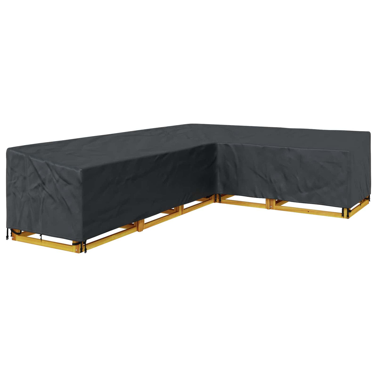 Møbelbeskyttelse Svart 355 X 275 X 80 Cm 600D Oxford Stoff