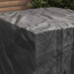 Møbelbeskyttelse Ensfarget Svart 113 X 113 X 73 Cm 210D