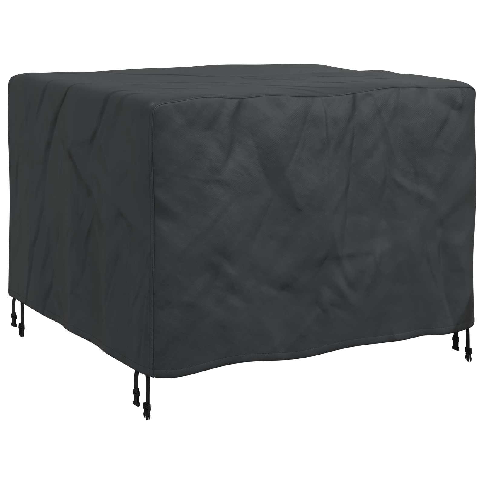 Møbelbeskyttelse Ensfarget Svart 113 X 113 X 73 Cm 210D