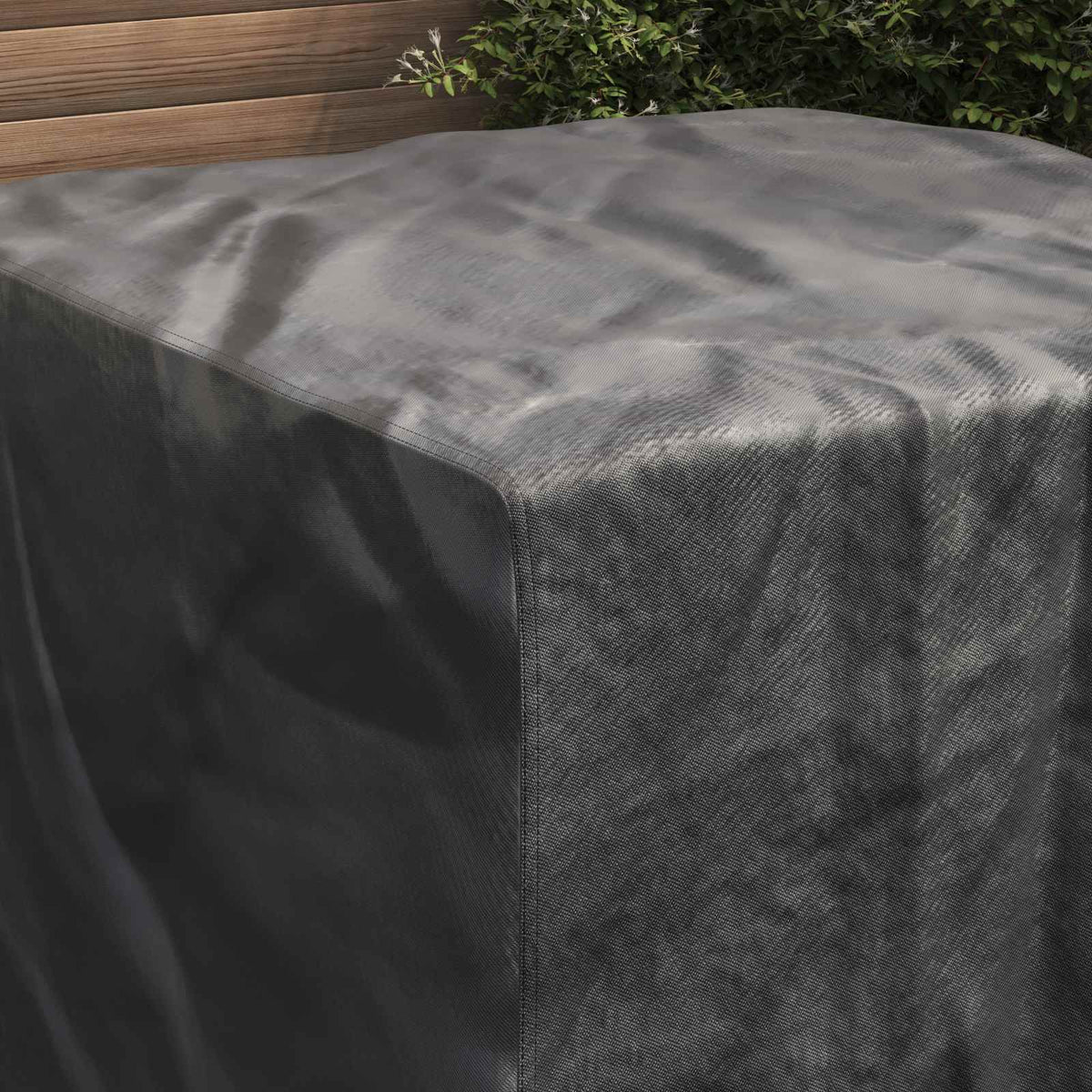 Møbelbeskyttelse Ensfarget Svart 113 X 113 X 73 Cm 420D