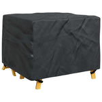 Møbelbeskyttelse Ensfarget Svart 113 X 113 X 73 Cm 420D