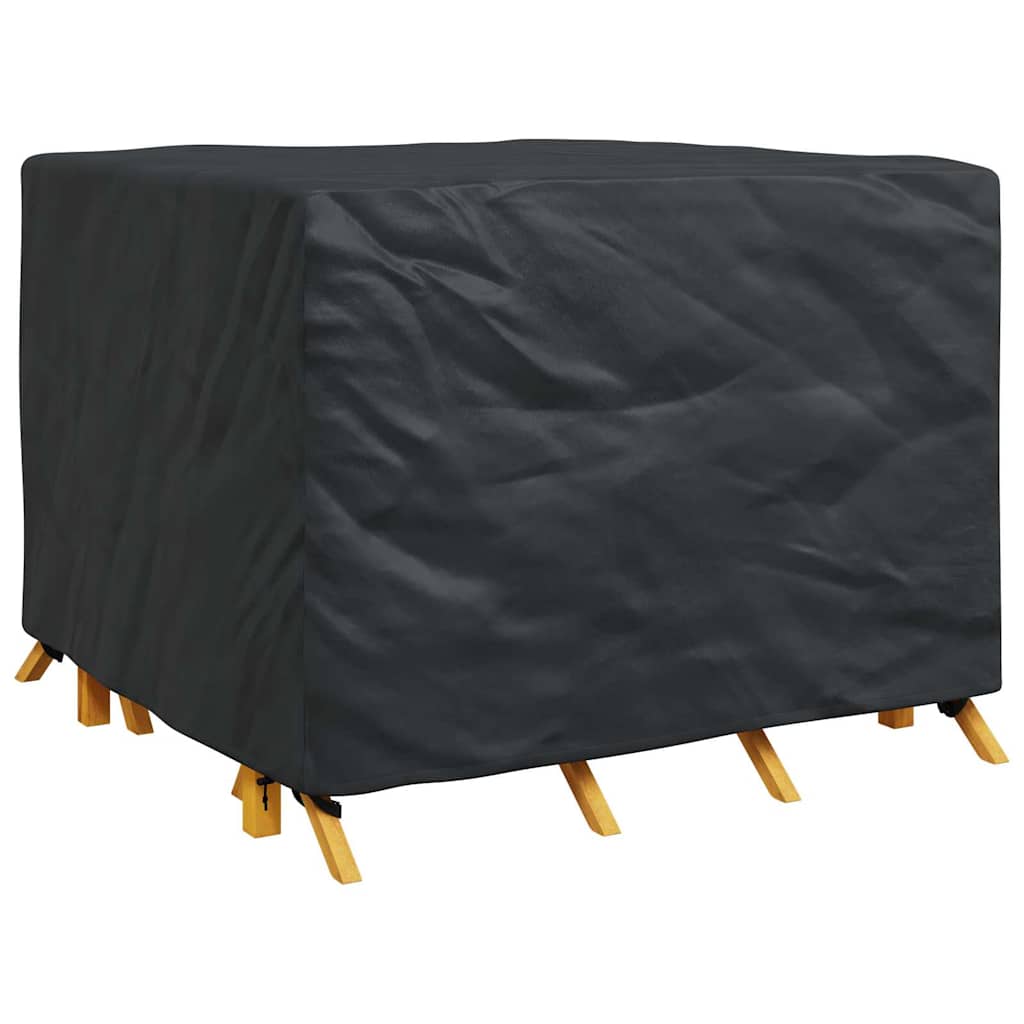 Møbelbeskyttelse Svart 125 X 125 X 74 Cm 210D Oxford Stoff