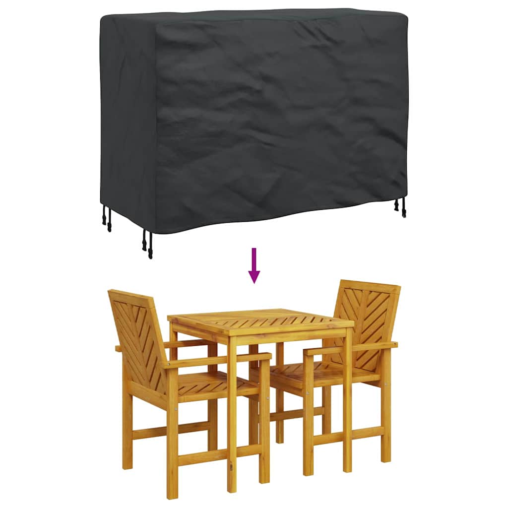 Møbelbeskyttelse Ensfarget Svart 130 X 80 X 70 Cm 210D
