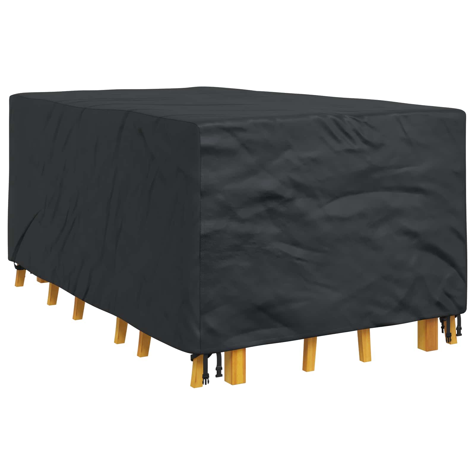 Møbelbeskyttelse Ensfarget Svart 143 X 225 X 90 Cm 420D