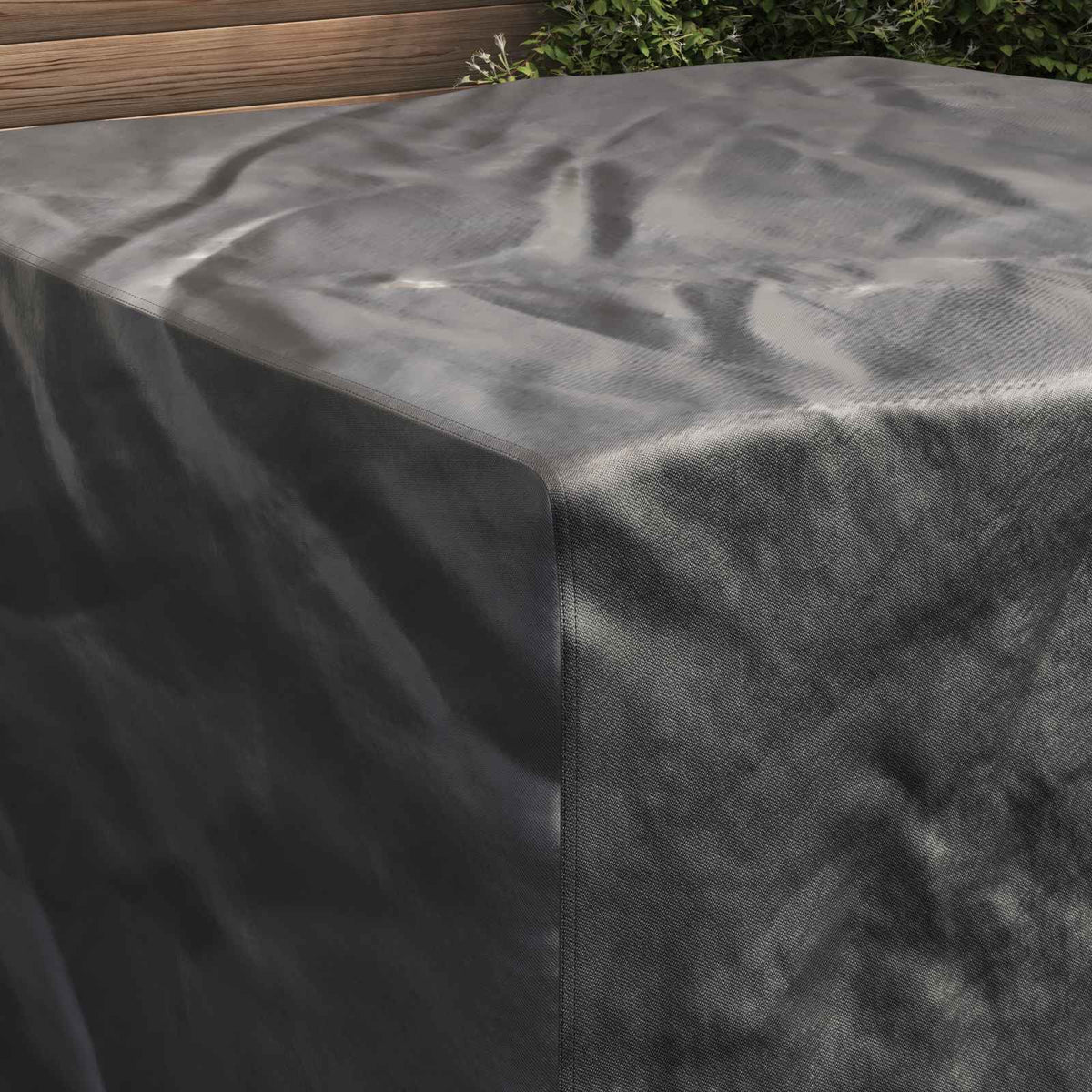 Møbelbeskyttelse Ensfarget Svart 150 X 150 X 75 Cm 210D