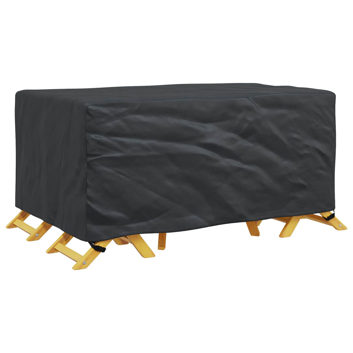 Møbelbeskyttelse Ensfarget Svart 172 X 113 X 73 Cm 420D