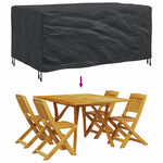Møbelbeskyttelse Ensfarget Svart 172 X 113 X 73 Cm 600D