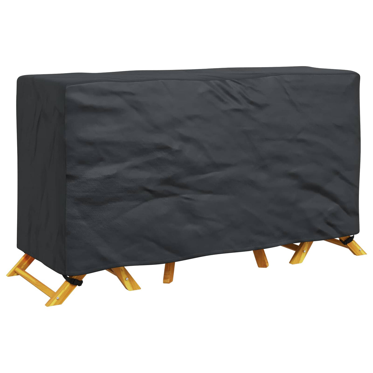 Møbelbeskyttelse Ensfarget Svart 180 X 70 X 90 Cm 210D