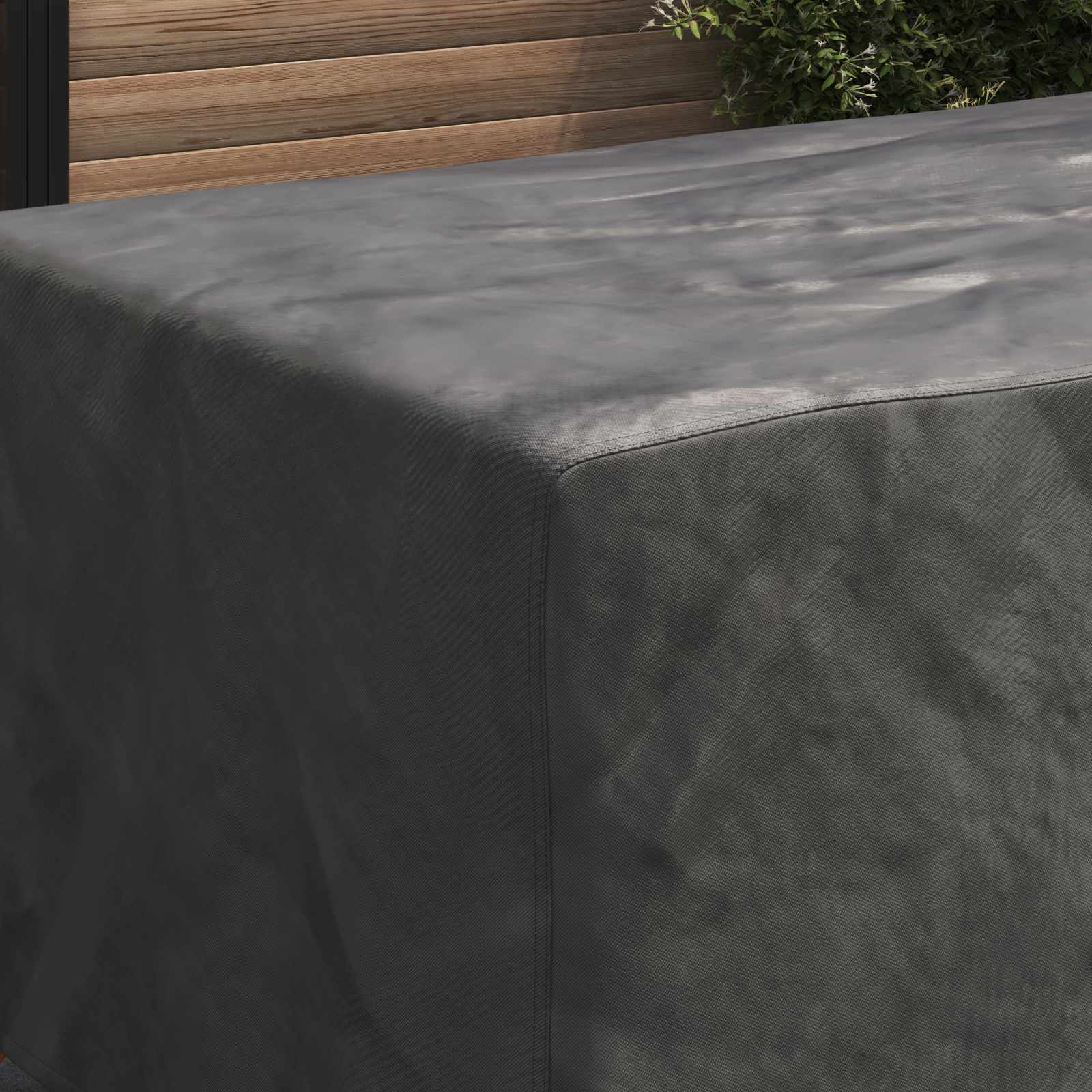 Møbelbeskyttelse Ensfarget Svart 200 X 110 X 70 Cm 210D