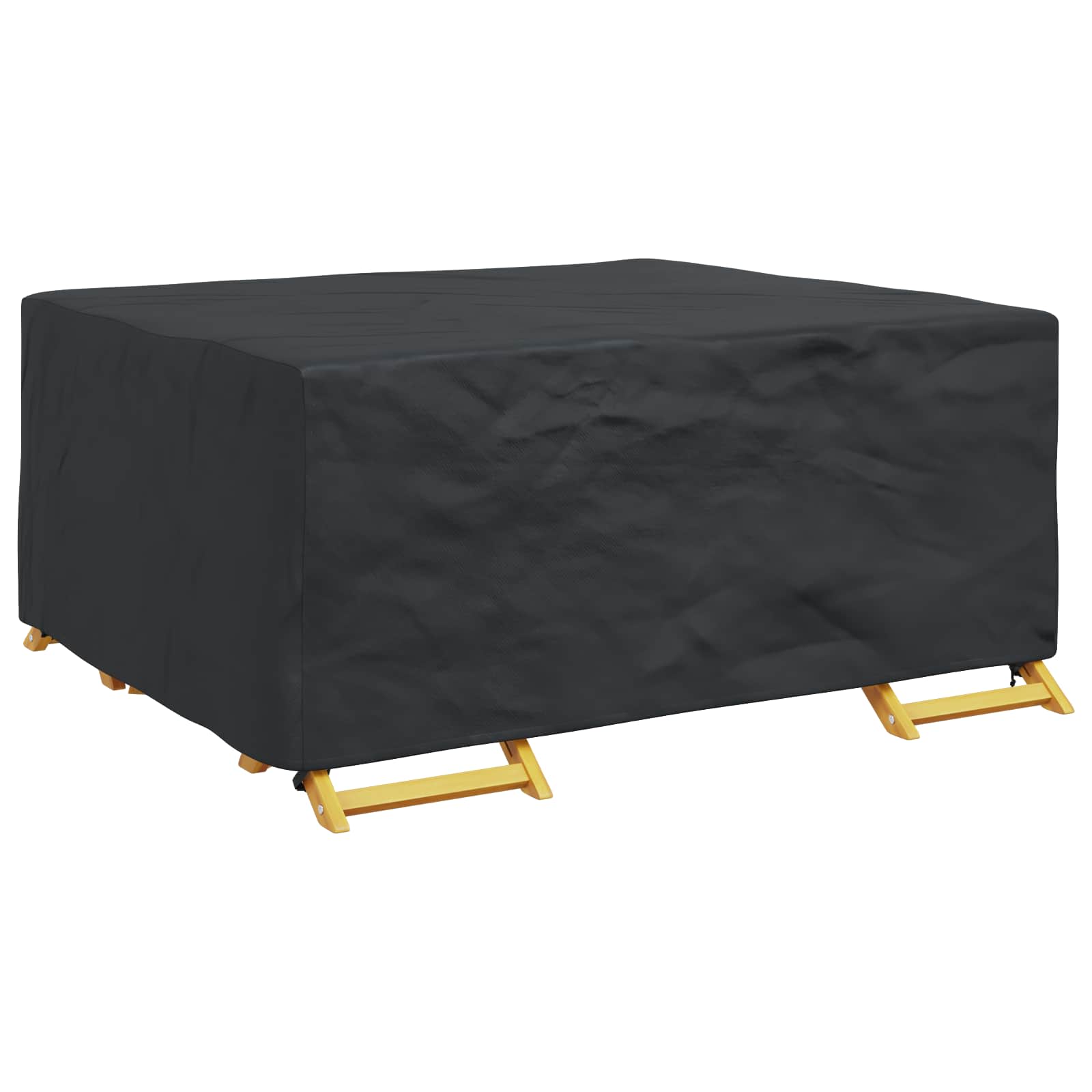 Møbelbeskyttelse Ensfarget Svart 200 X 160 X 70 Cm 600D